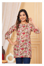 Women’s Printed Cotton Straight Kurti