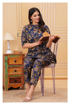 Maternity Feeding Co-ord Set with Concealed Zippers – Printed Top & Pants