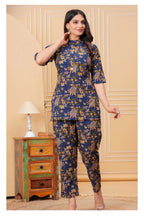 Maternity Feeding Co-ord Set with Concealed Zippers – Printed Top & Pants