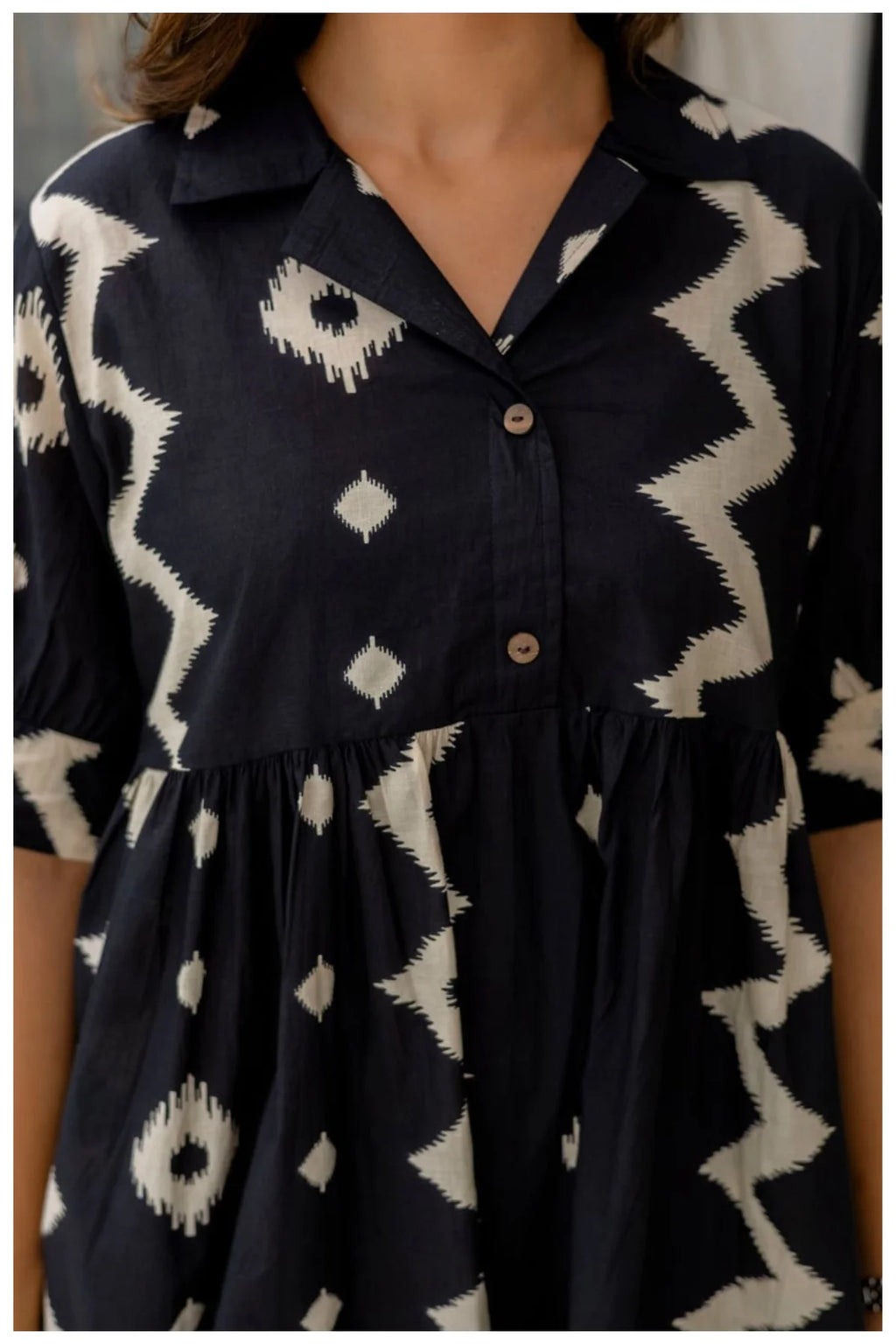 Black Diamond Ikat Luxe Co-Ord Set