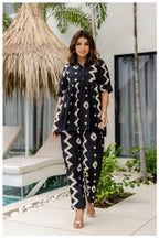 Black Diamond Ikat Luxe Co-Ord Set
