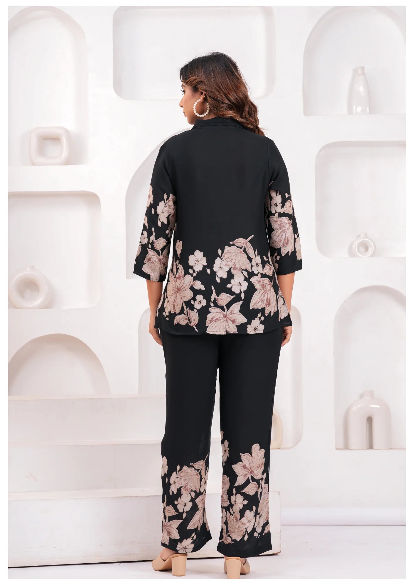 Floral Printed Rayon Co-Ord Set – Effortless Style Meets Comfort