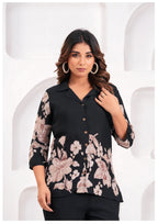 Floral Printed Rayon Co-Ord Set – Effortless Style Meets Comfort