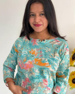 Kurti, worn by a ClothyCorp customer