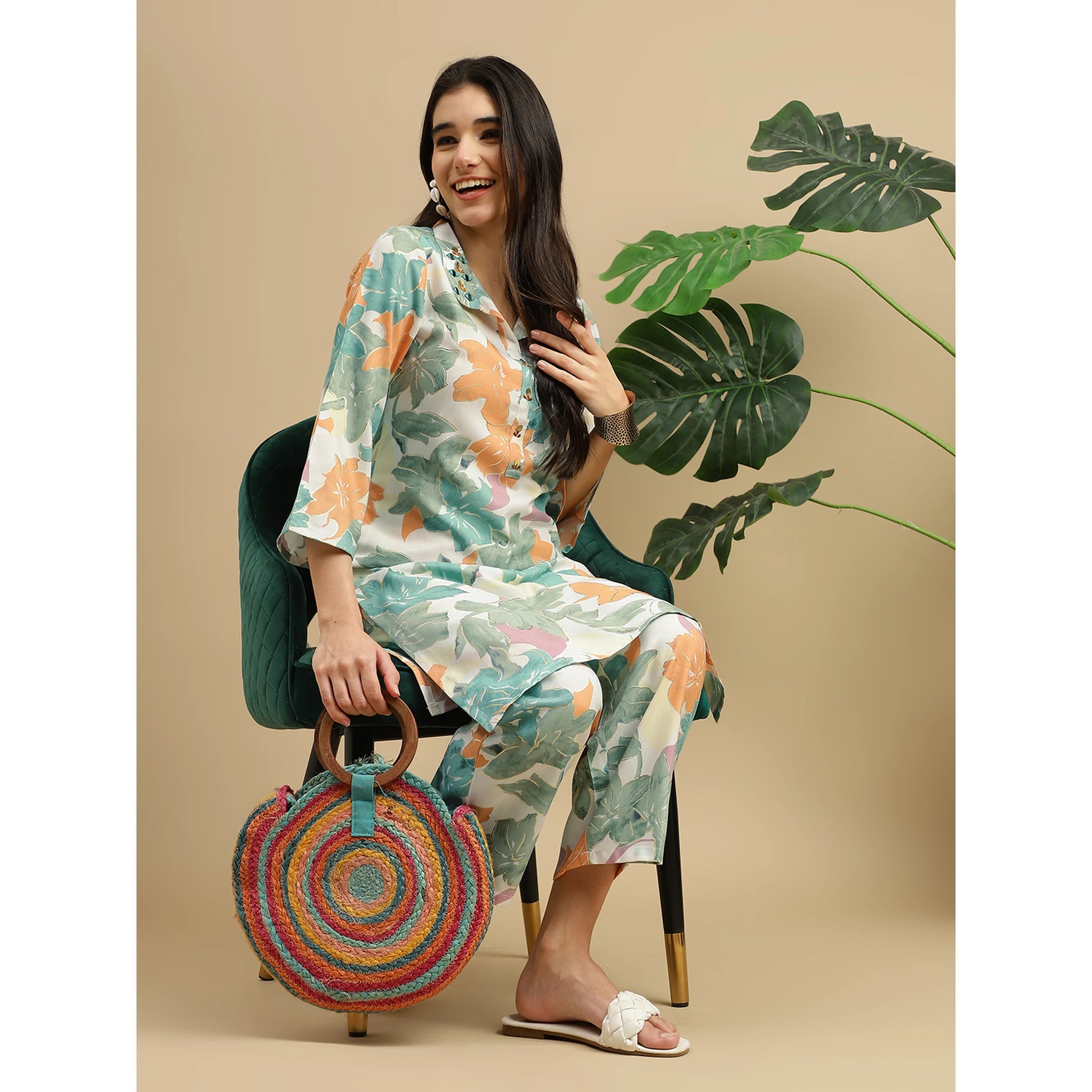 Floral Harmony Set Co-Ord Set